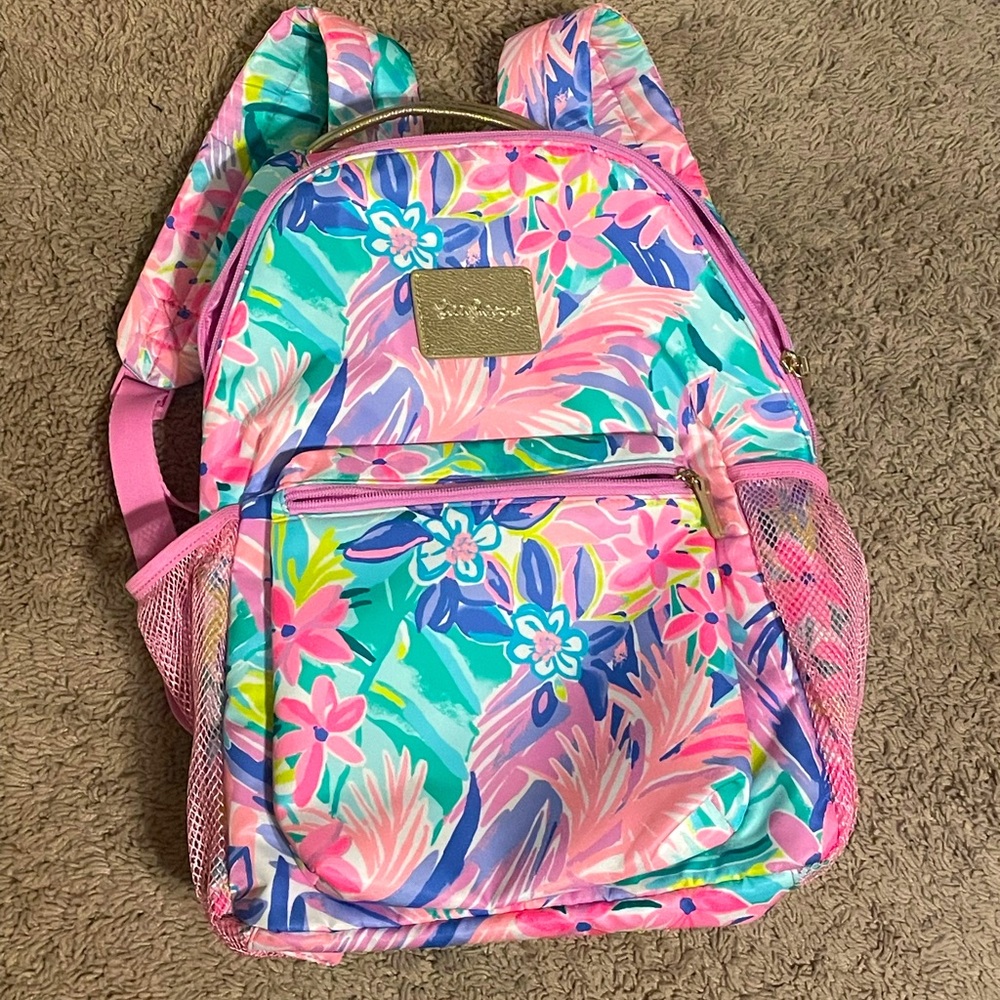 Lilly Pulitzer Bahia Backpack/ Bookbag